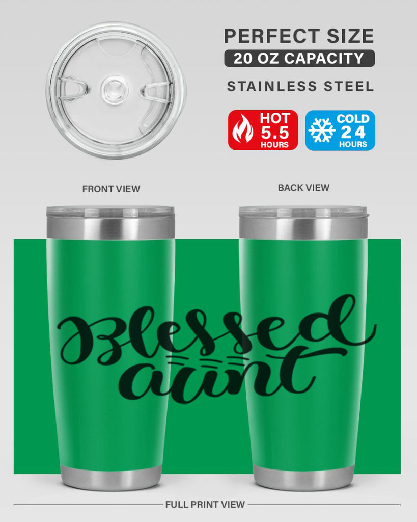blessed aunt Style 35#- aunt- Tumbler