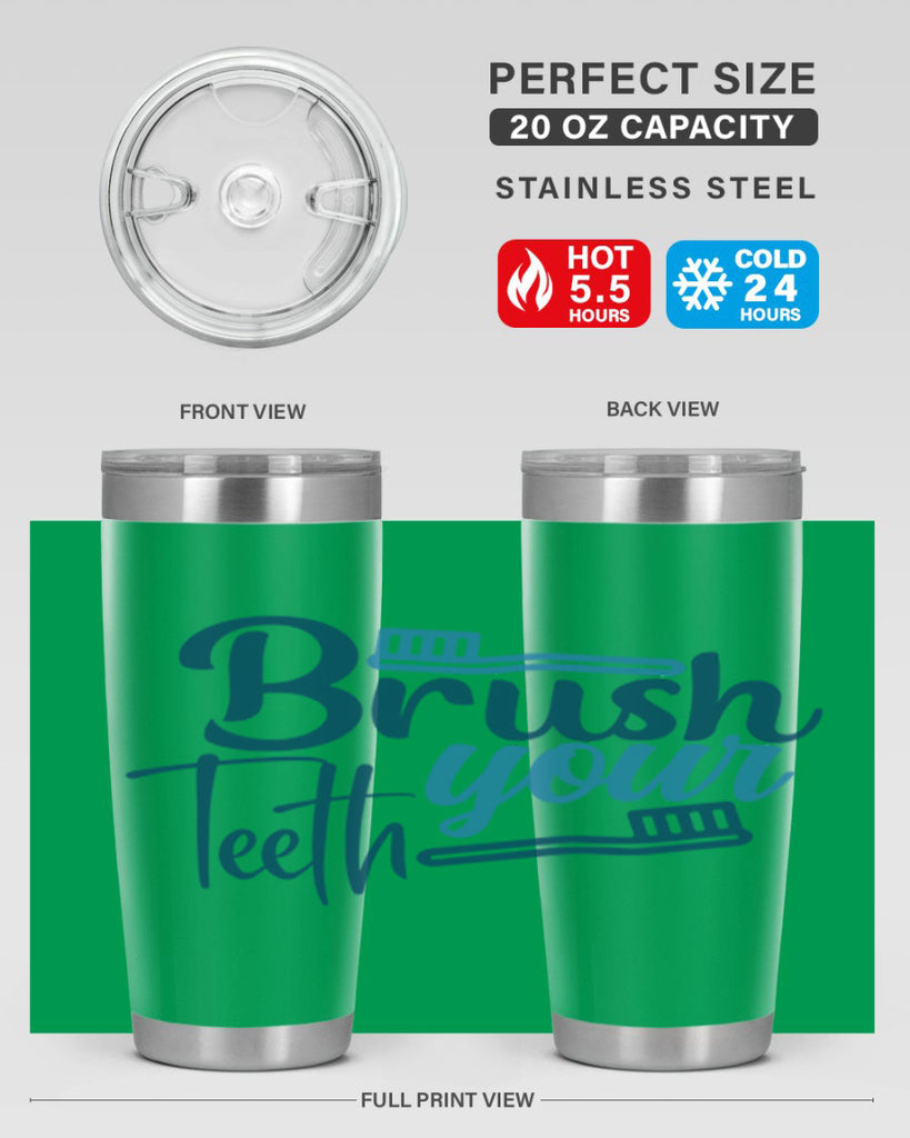 brush your teeth 87#- bathroom- Tumbler