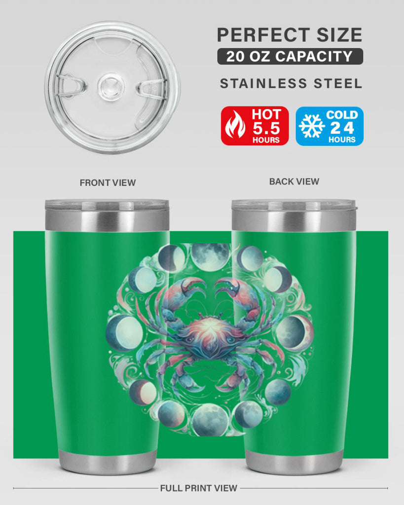 cancer 169#- zodiac- Tumbler