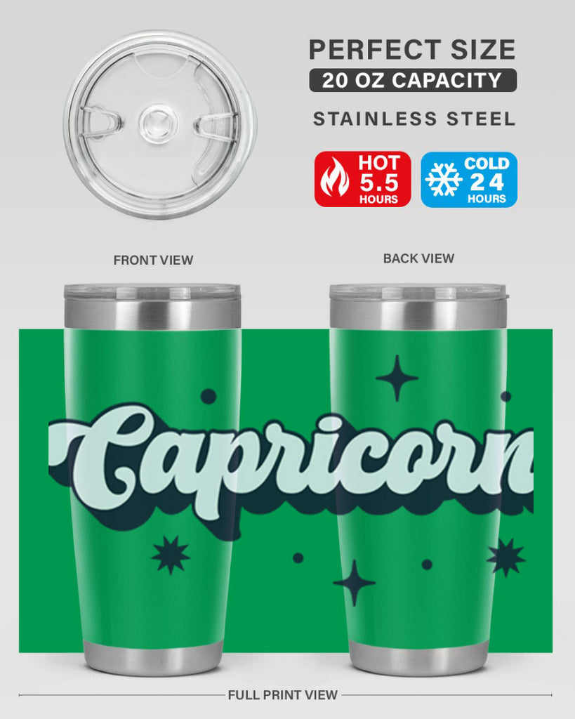 capricorn 205#- zodiac- Tumbler