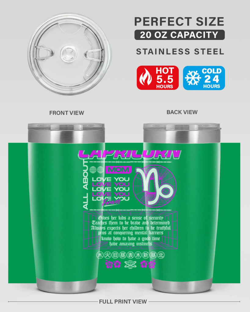 capricorn 208#- zodiac- Tumbler