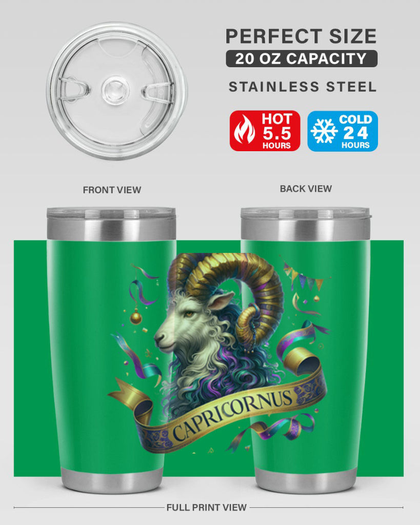 capricorn 209#- zodiac- Tumbler