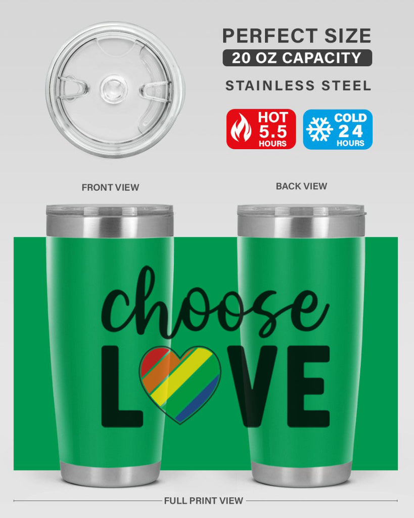 chooselove 150#- lgbt- Tumbler