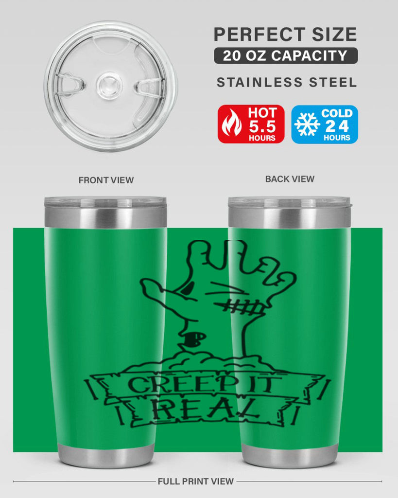 creep it real 81#- halloween- Tumbler