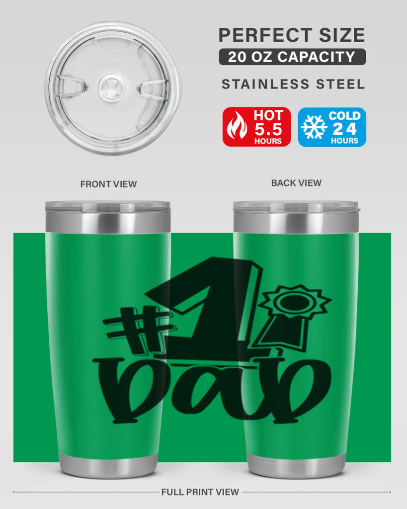 dad 76#- fathers day- Tumbler