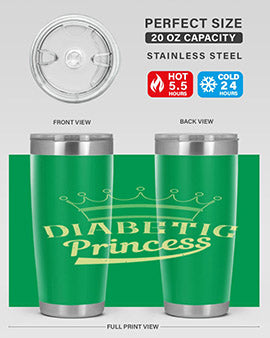 diabetic princess Style 42#- diabetes- Tumbler