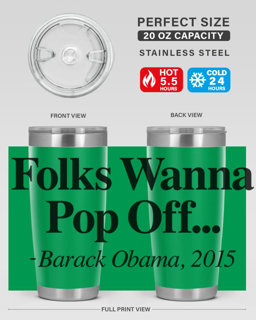 folks wanna pop off 151#- black words phrases- Cotton Tank