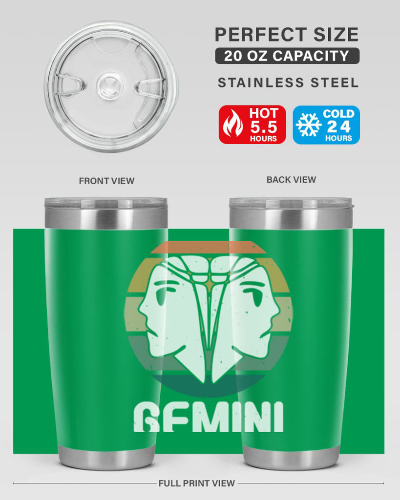 gemini 236#- zodiac- Tumbler