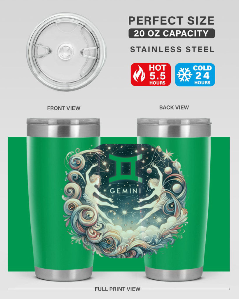 gemini 248#- zodiac- Tumbler
