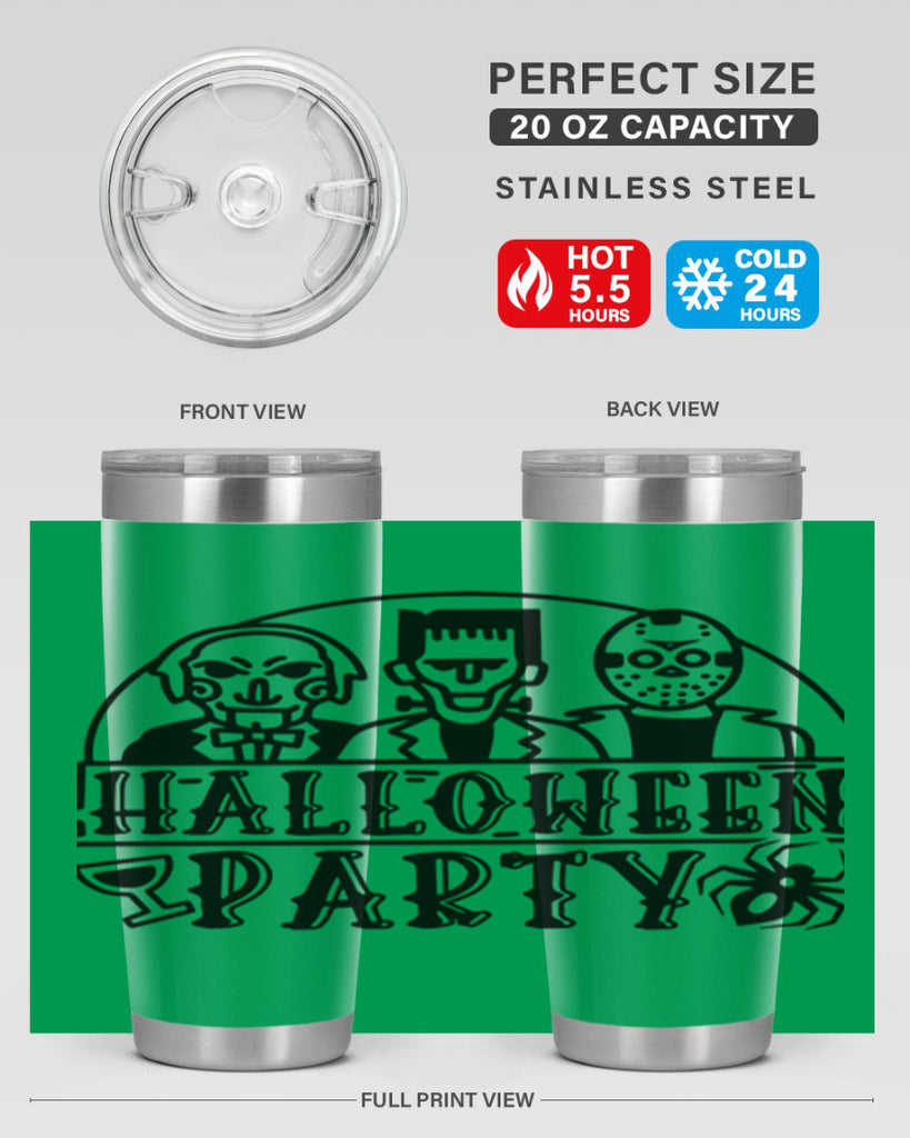 halloween party 72#- halloween- Tumbler