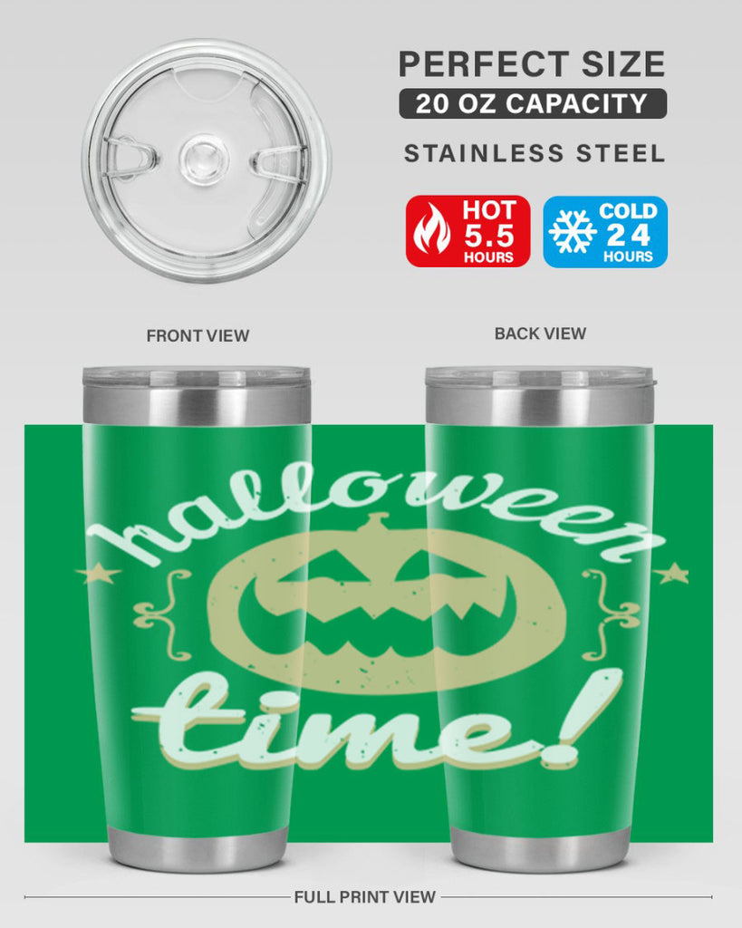 halloween time 157#- halloween- Tumbler