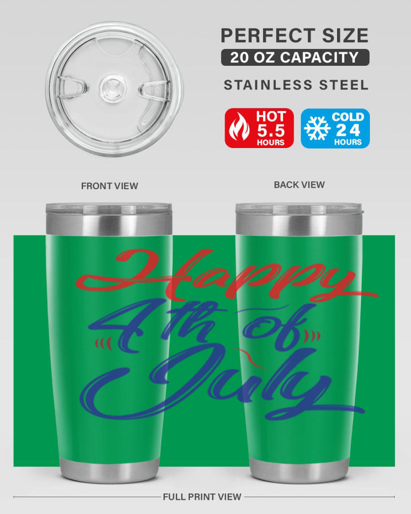 happy th july design Style 99#- Fourt Of July- Tumbler