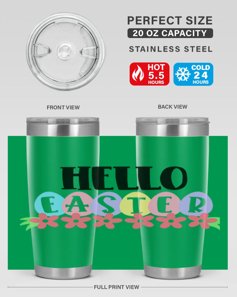 hello easter 31#- easter- Tumbler