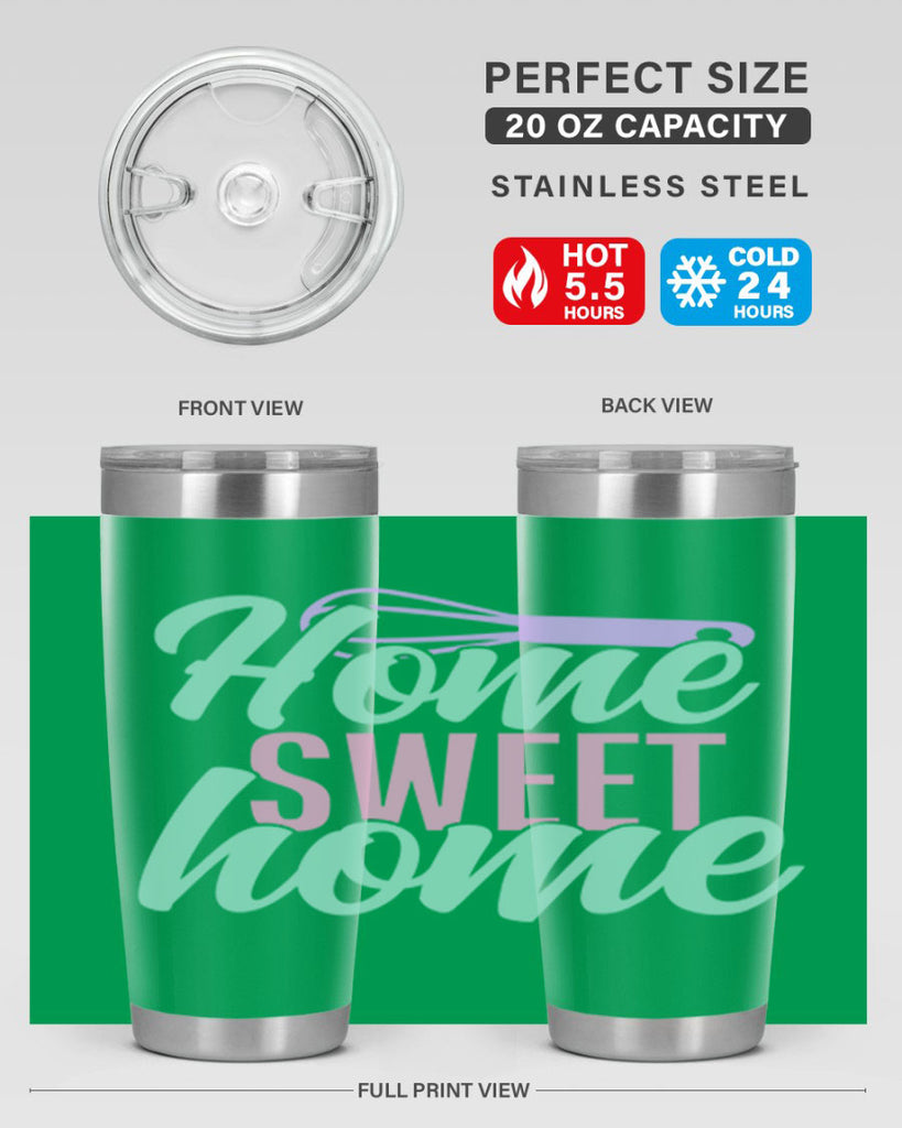 home sweet home 25#- home- Tumbler