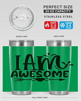 i am awesome Style 19#- autism- Tumbler