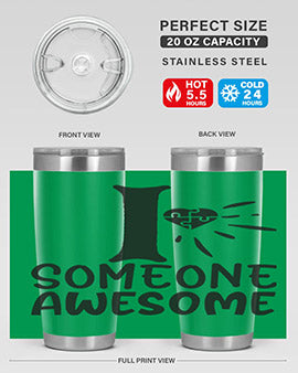 if someone awesome Style 26#- autism- Tumbler