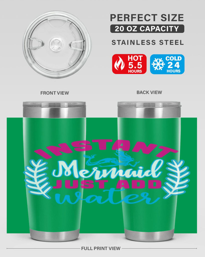 instant mermaid just add water 272#- mermaid- Tumbler