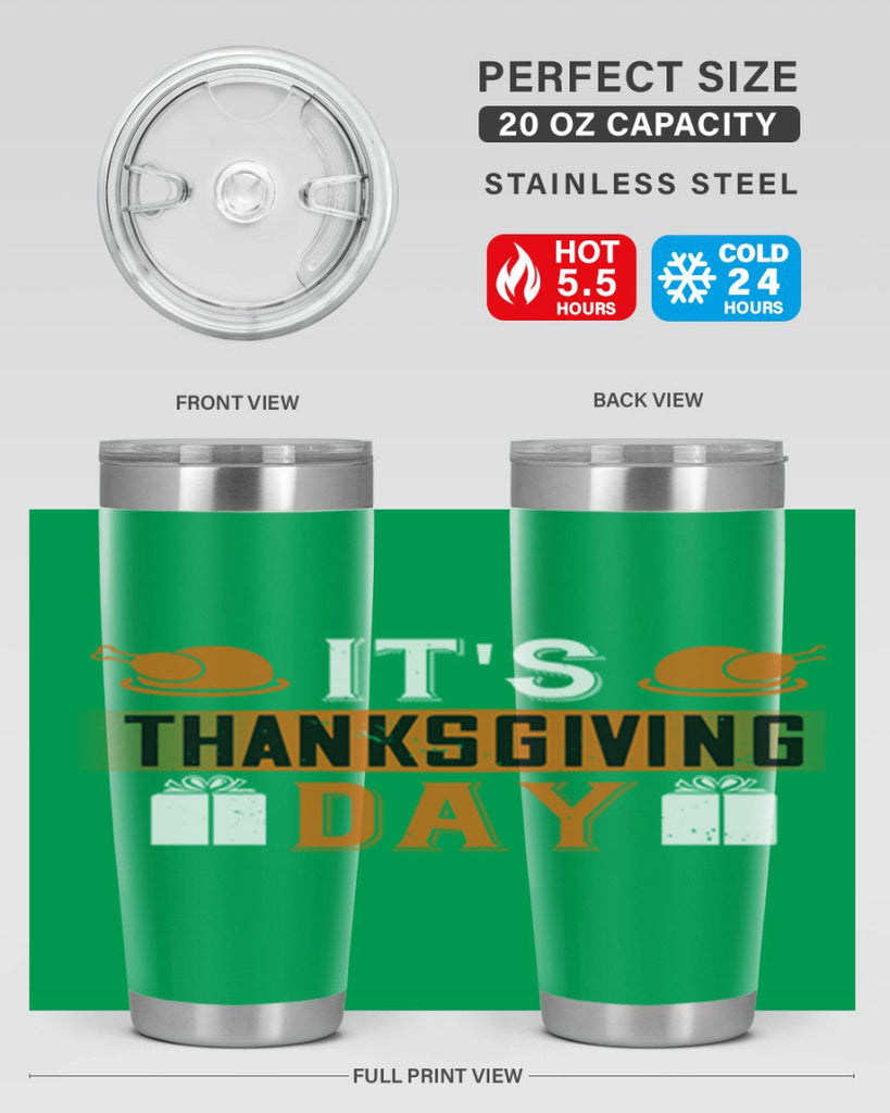 its thanksgiving day 26#- thanksgiving- Tumbler