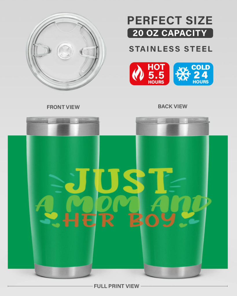 just a mom and her girl 391#- mom- Tumbler