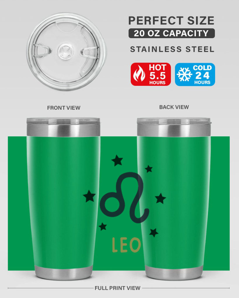 leo 305#- zodiac- Tumbler
