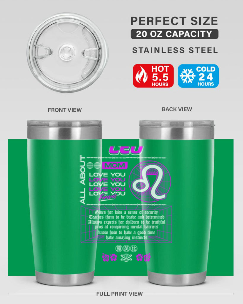 leo 308#- zodiac- Tumbler