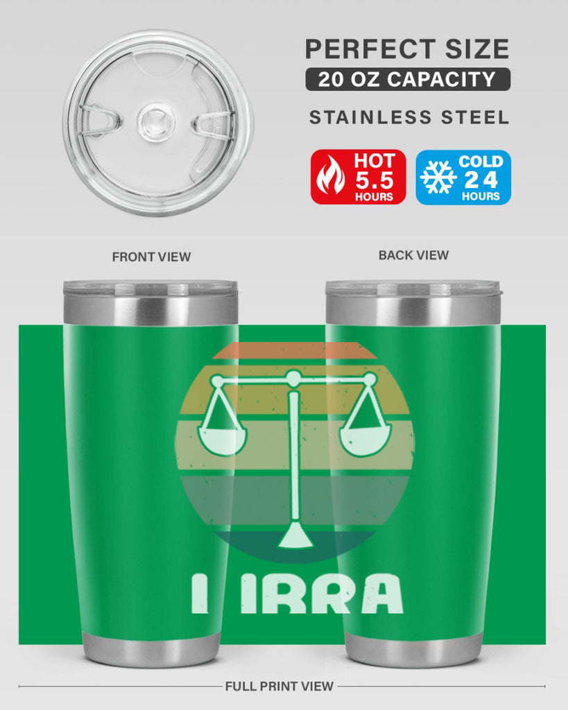 libra 337#- zodiac- Tumbler