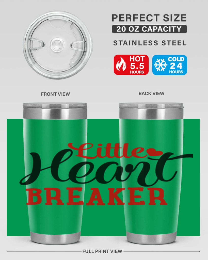 little heart breaker 76#- valentines day- Tumbler