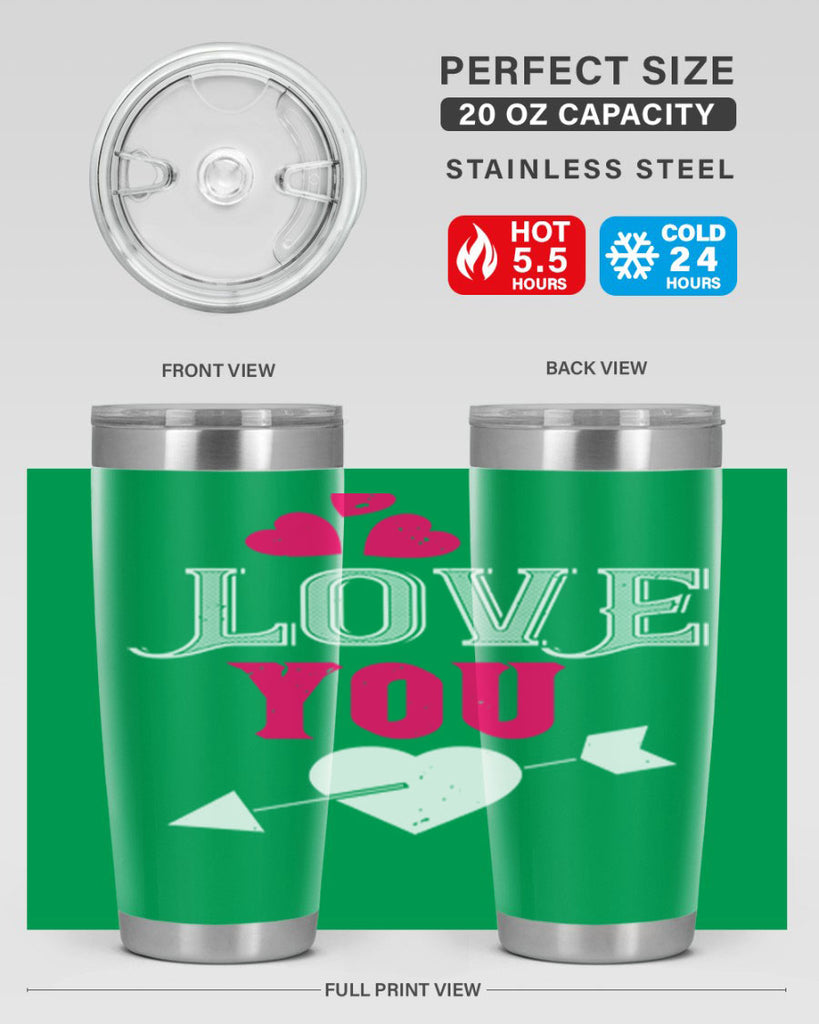 love you 42#- valentines day- Tumbler