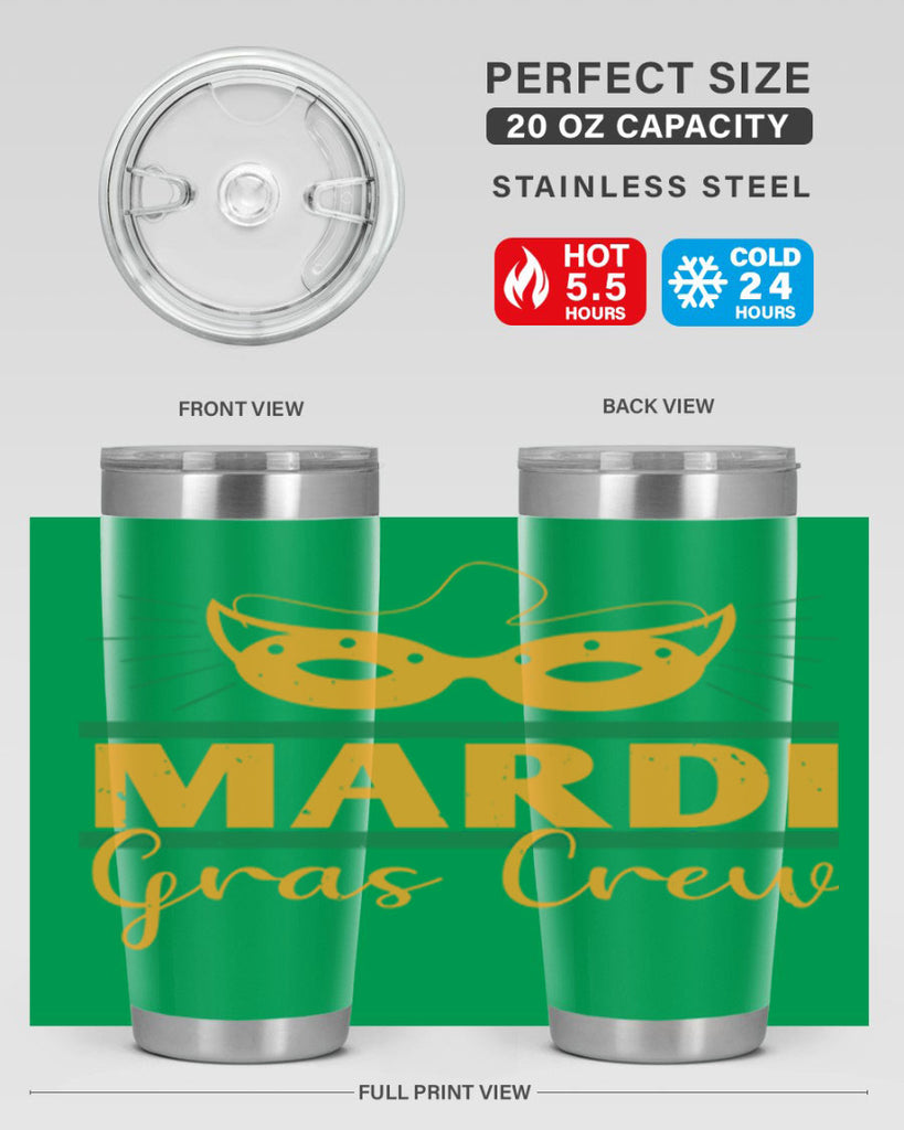 mardi gras crew 48#- mardi gras- Tumbler
