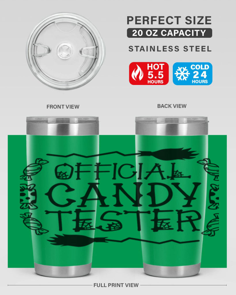 official candy tester 40#- halloween- Tumbler