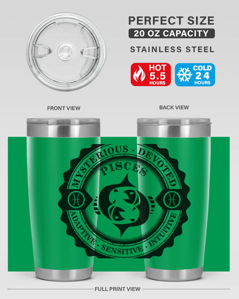 pisces 49#- zodiac- Tumbler