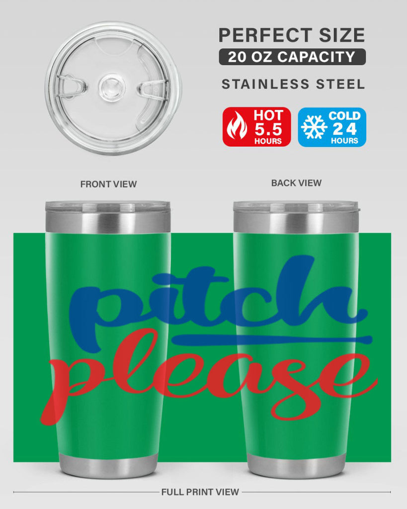 pitch please 2048#- baseball- Tumbler