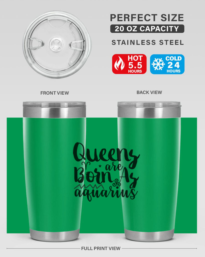 queens Are Born As Aquarius 383#- zodiac- Tumbler