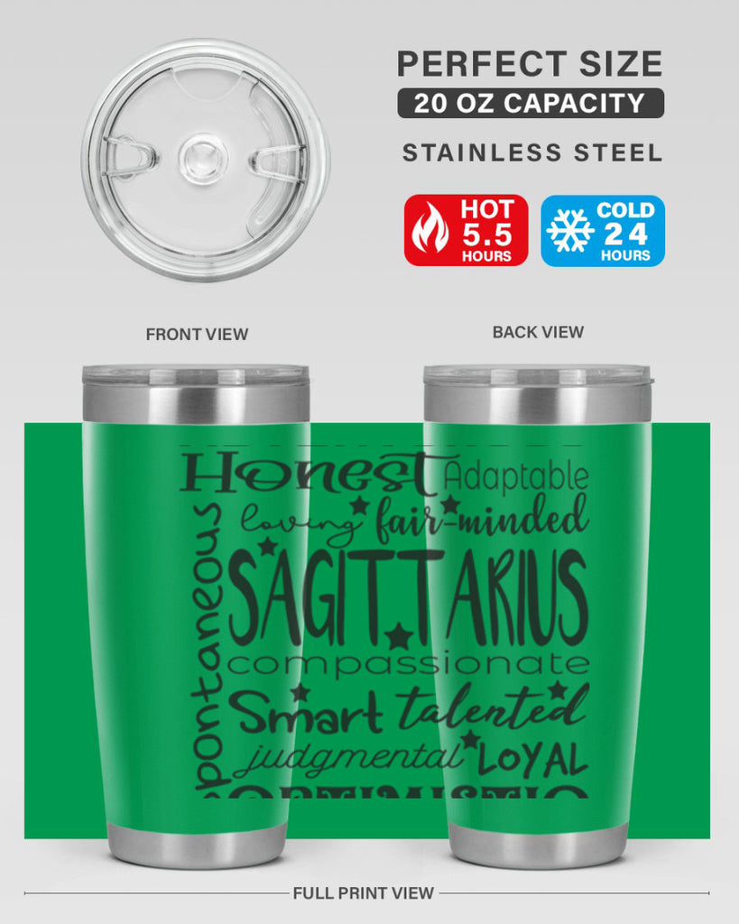 sagittarius 571#- zodiac- Tumbler