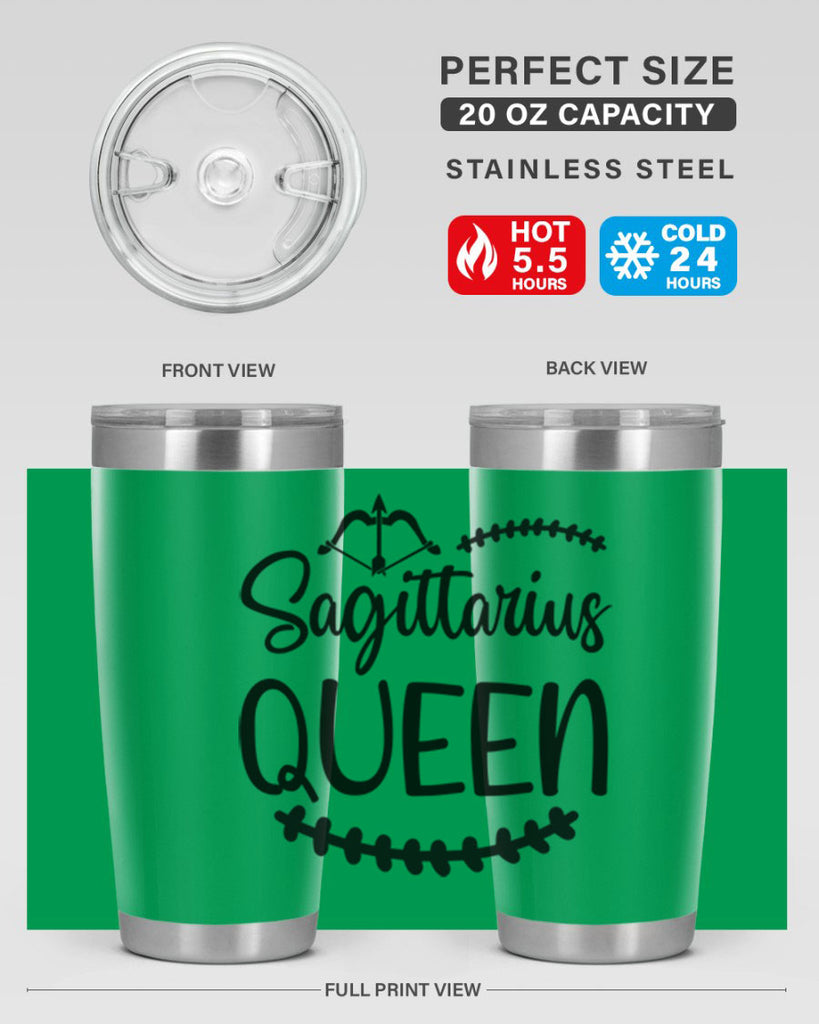 sagittarius queen 413#- zodiac- Tumbler