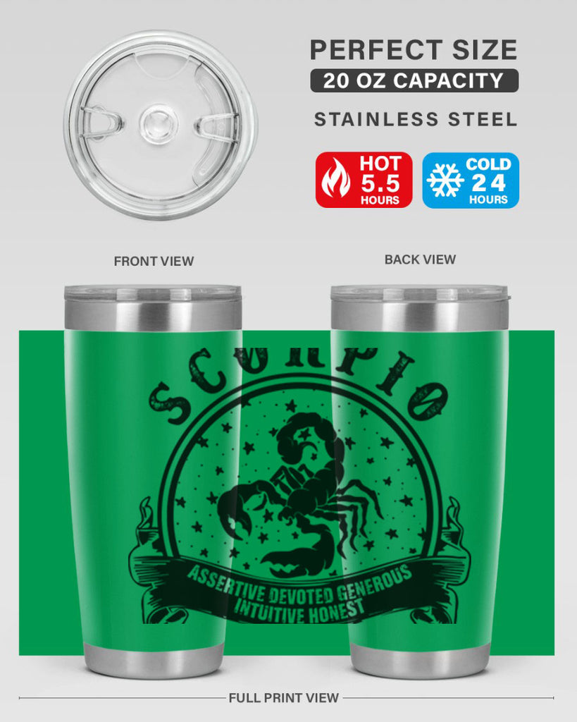 scorpio 29#- zodiac- Tumbler