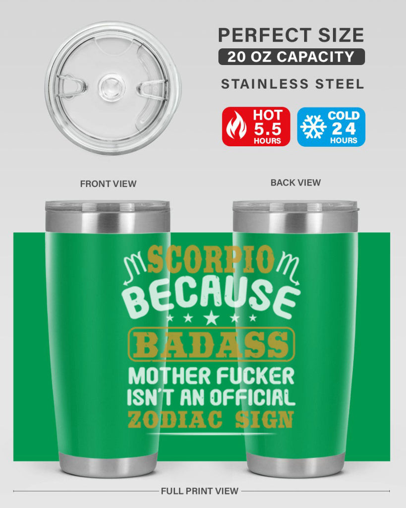 scorpio 432#- zodiac- Tumbler
