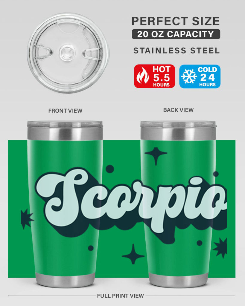 scorpio 454#- zodiac- Tumbler