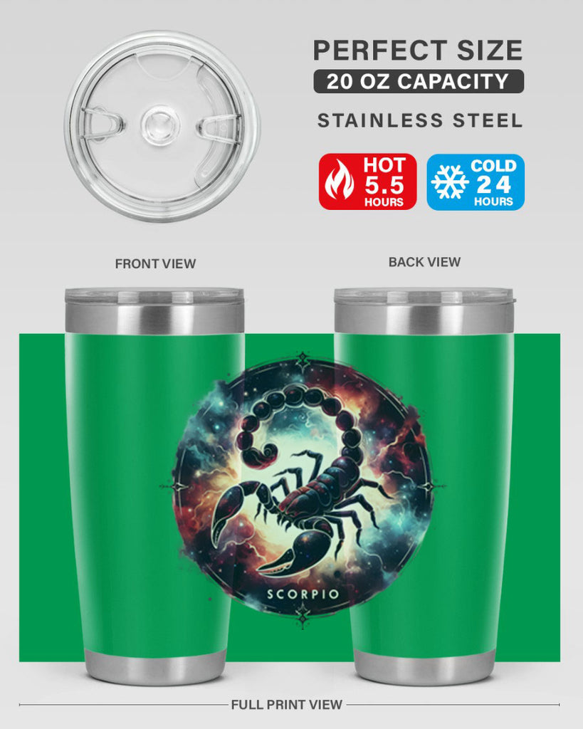 scorpio 460#- zodiac- Tumbler