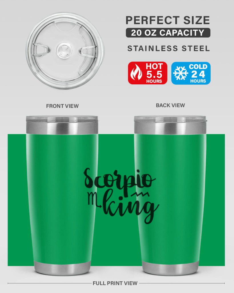 scorpio king 433#- zodiac- Tumbler