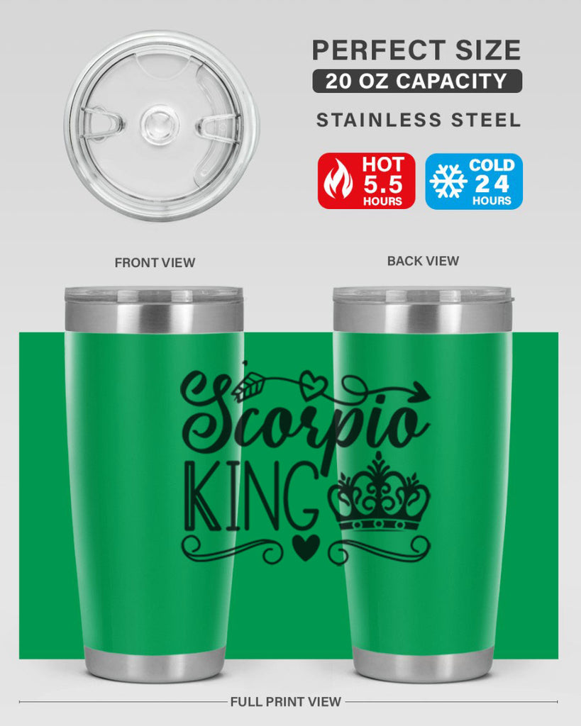scorpio king 443#- zodiac- Tumbler