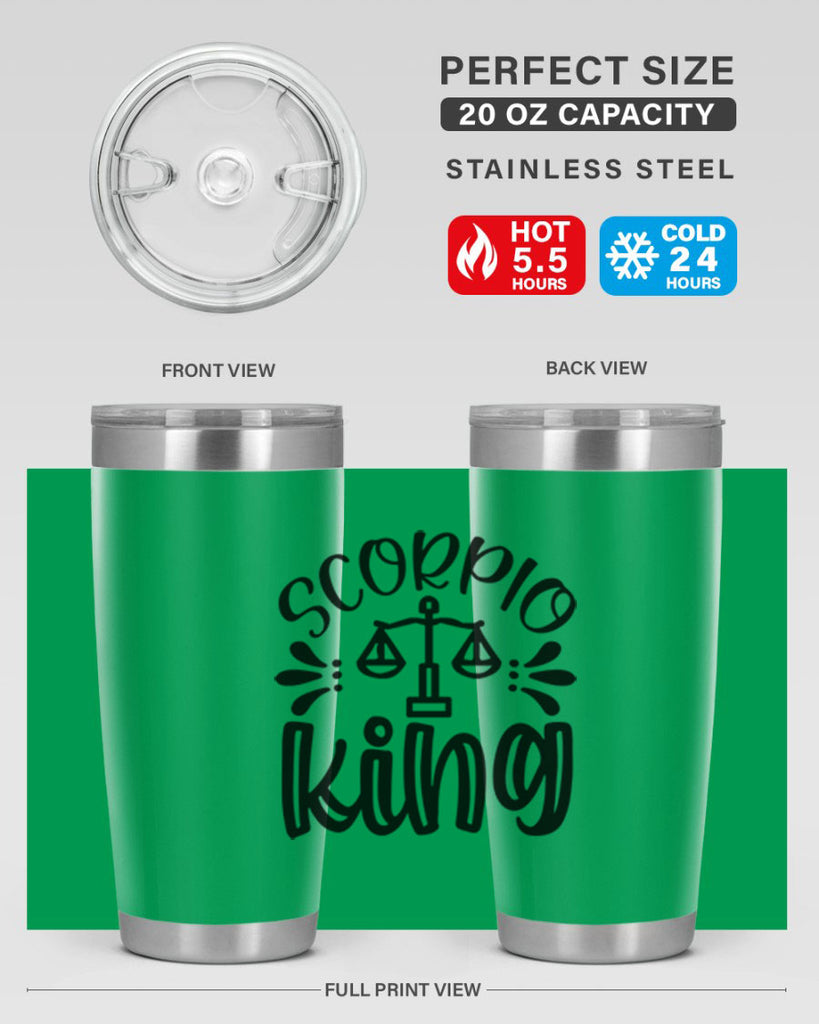 scorpio king 444#- zodiac- Tumbler