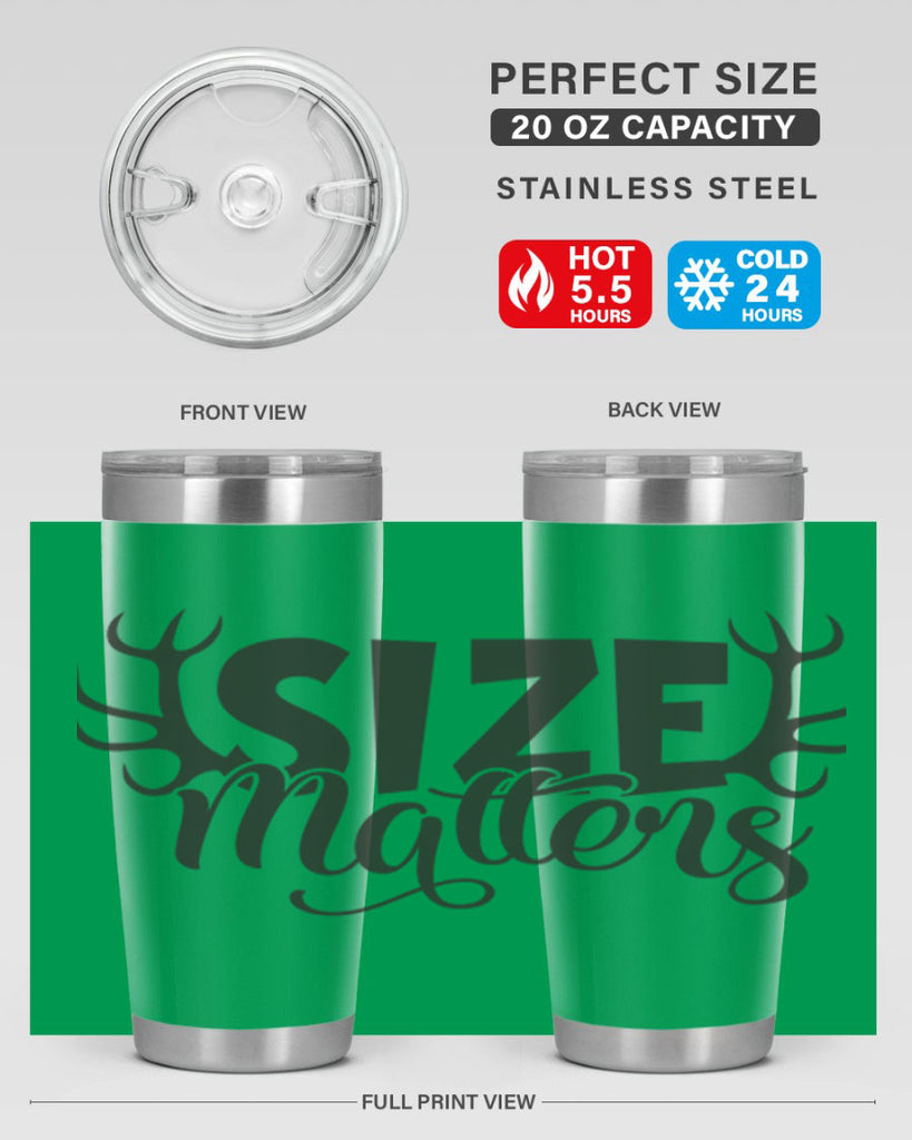 size matters 2#- hunting- Tumbler