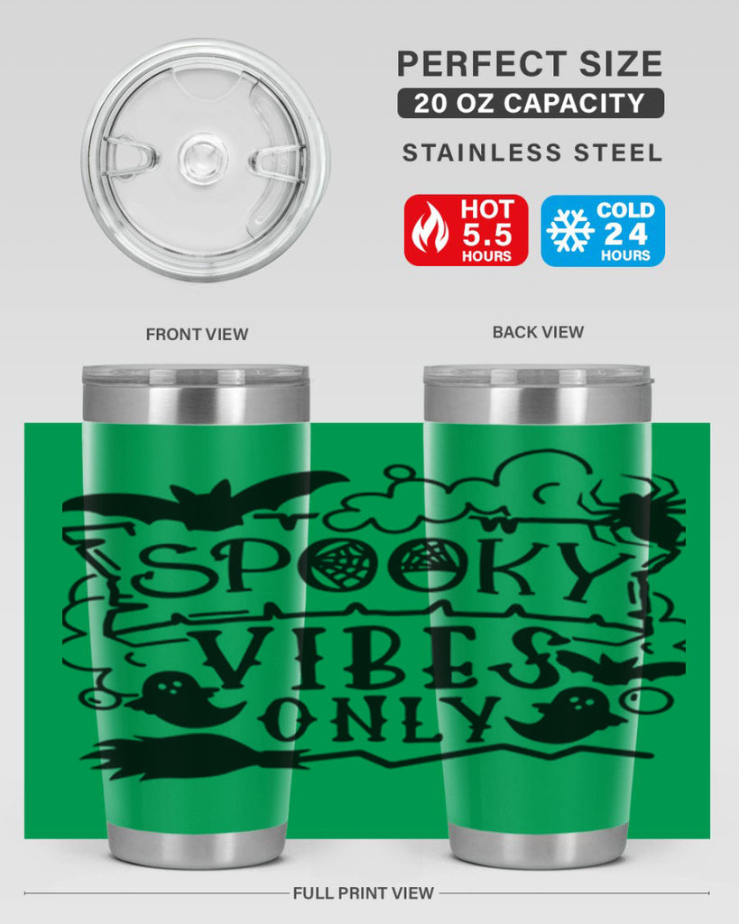 spooky vibes only 21#- halloween- Tumbler