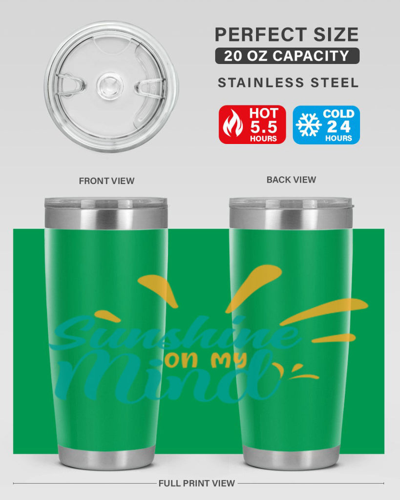 sunshine on my mind Style 74#- summer- Tumbler