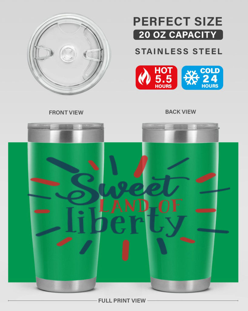 sweet land of liberty Style 7#- Fourt Of July- Tumbler