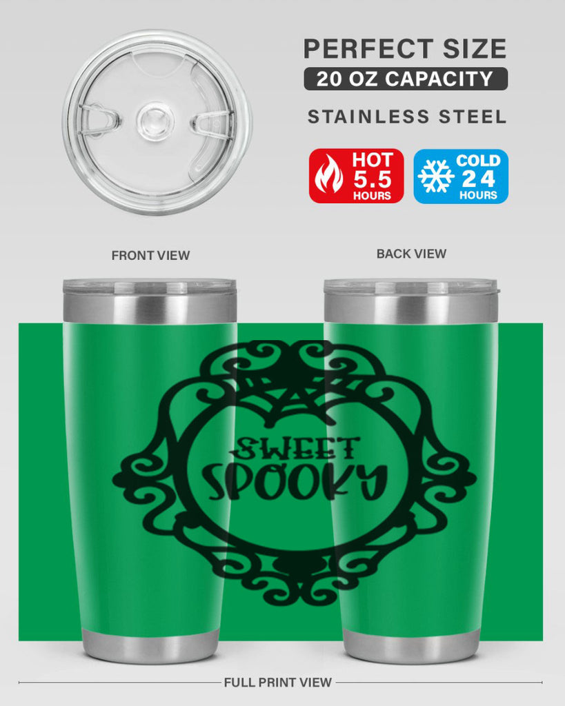sweet spooky 18#- halloween- Tumbler