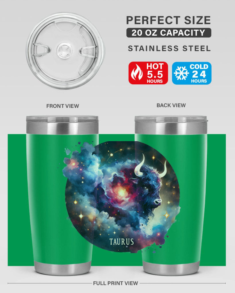 taurus 509#- zodiac- Tumbler