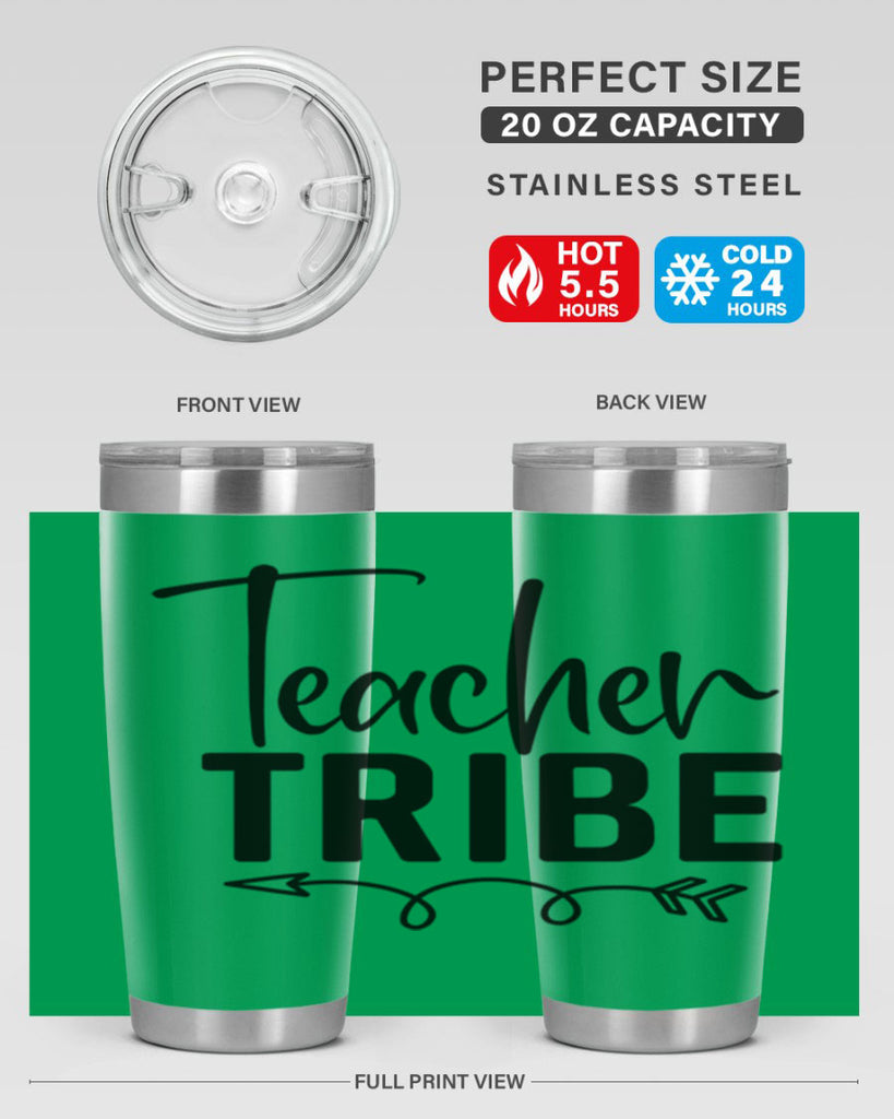 teacher tribe Style 137#- teacher- tumbler