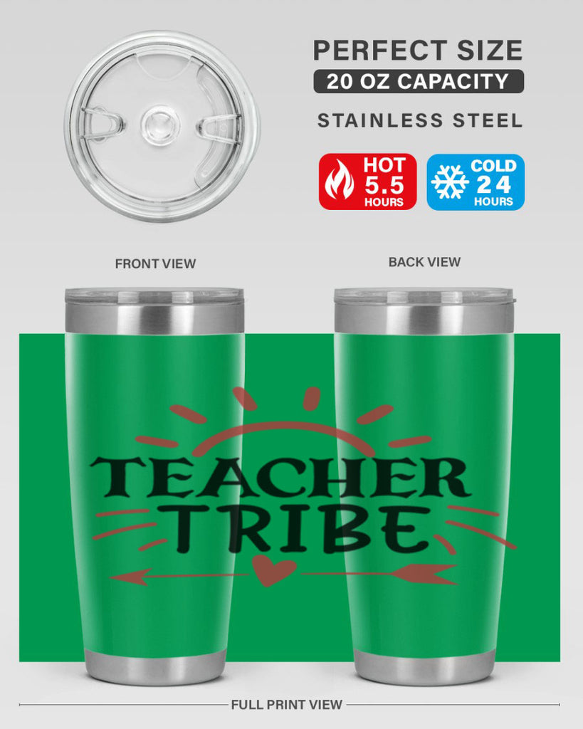 teacher tribe Style 138#- teacher- tumbler